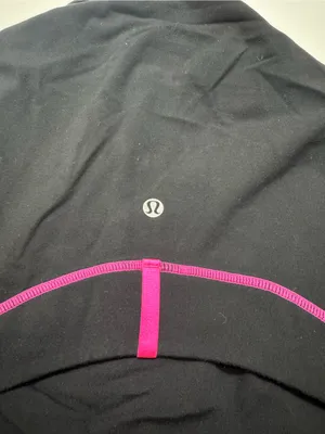Rare Lululemon Black and Hot Pink Define Jacket thumbnail 8