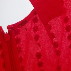 Free People Juni Embroidered Mini Crisscross Dress New Without Tags thumbnail 9
