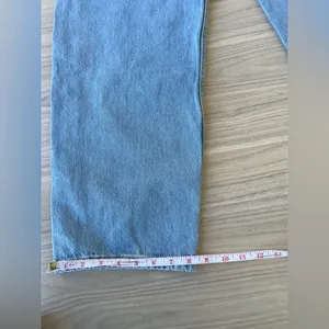Calvin Klein Women's Straight Jeans in Light Blue thumbnail 8