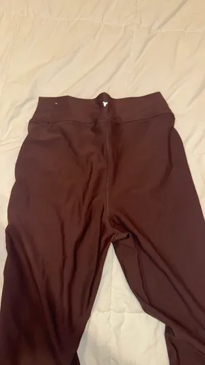 Old Navy Brown Flare Leggings thumbnail 3