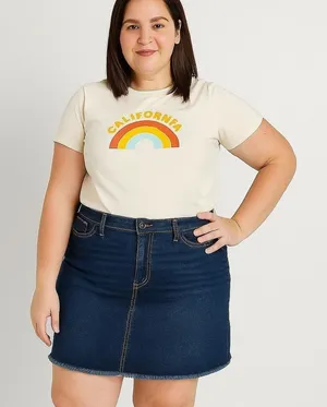Universal‎ Thread Jean Skirt Size 33/16 thumbnail 1
