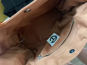 Telfar Medium Tan Shopping Bag thumbnail 3