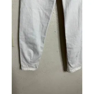 Sézane Manu Trousers in Mottled Ecru size 34 US 2 Pleated Tapered thumbnail 10