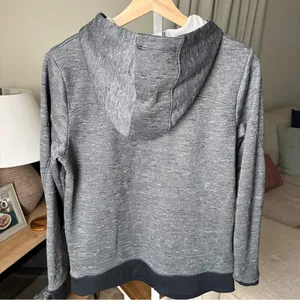 Under Armour Women’s Loose Hoodie Gray/Black Pullover Coldgear Size S thumbnail 8