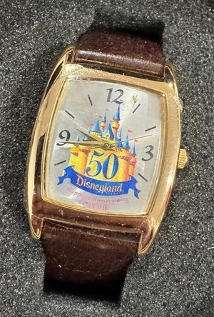Disney Gold and Brown 50th Anniversary watch thumbnail 1