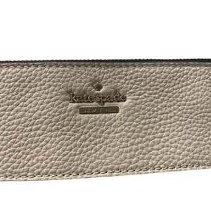 Kate Spade New York Clutch Used Leather Black Beige thumbnail 5