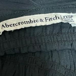 Abercrombie & Fitch Womens Black Sleeveless Smocked Flowy Midi A-line Dress XXSP thumbnail 4