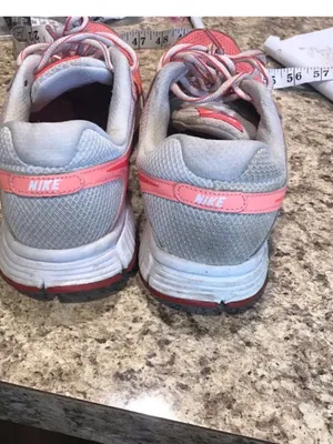 Nike Pink and Gray Women's Athletic Shoes thumbnail 6