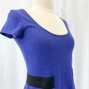 American Eagle Skater Dress Womens‎ Size Small Colorblock Stretch Retro Mini thumbnail 12