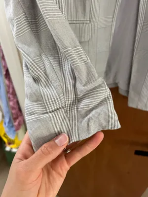 Abercrombie and fitch casual plaid blazer thumbnail 7