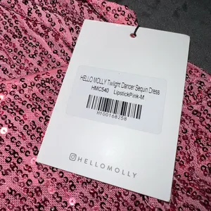 Hello Molly Twilight Dancer Sequin Dress in Lipstick Pink Size 6 (Medium) NWT thumbnail 13