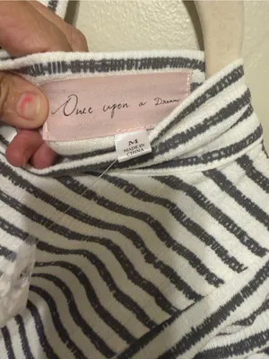 By Anthropologie One Upon a dream Striped Long-Sleeve Crewneck Shirt thumbnail 8
