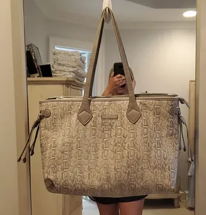Simply Southern Snake Print Tote Bag (37) thumbnail 1
