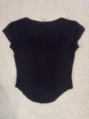 Free People One Of The Girls Baby Tee thumbnail 5