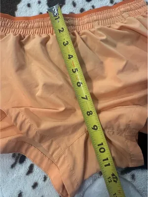 Nike Dri-Fit running shorts, size M, orange (for running or walking) [COPY] thumbnail 8