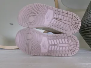 Nike Jordan Air Jordan 1 Mid Digital Pink Suede Sneakers thumbnail 4