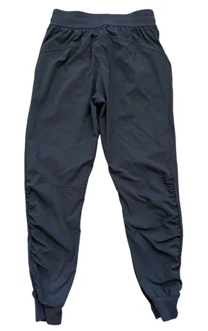 Lululemon Beyond the Studio Jogger Women 8 Graphite Herringbone‎ Ruched Pant thumbnail 1