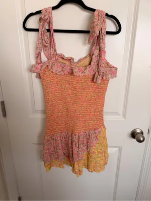 Loveshack Fancy Aya Dress Medium thumbnail 6