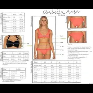 Seafolly Isabella Rose Floral One Shoulder Bikini Top Medium Pink Ruffle Pom Pom Trim NWT thumbnail 8