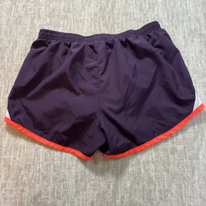 Nike Womens Running Shorts‎ Small Purple White Orange With Liner Active Dri-Fit thumbnail 5