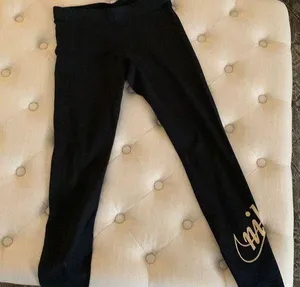Nike black leggings thumbnail 1