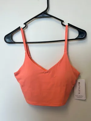 Athleta NWT  Elation V Neck Crop thumbnail 1
