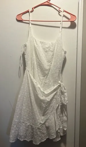 Princess Polly White Mini Dress thumbnail 1
