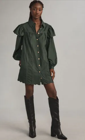Farm Rio Mini Dress Long Sleeve thumbnail 1