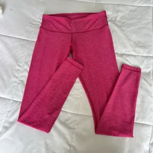 Lululemon Womens 8 Leggings‎ Hot Pink Heathered Yoga thumbnail 1