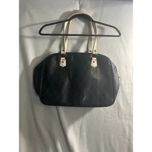 Mary Kay‎ Black Quilted Travel Tote Bag Cream Trim Consultant Organizer Damask thumbnail 11