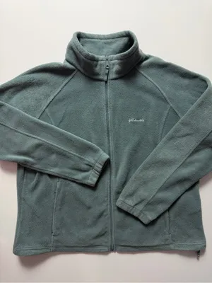 Columbia Solid Fleece Full-Zip Jacket w/ Pockets, Size 3X thumbnail 1