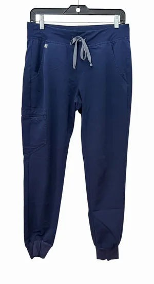 Figs Zamora Jogger Womens Small Blue Performance Hospital Nursing #CD14-1 thumbnail 1