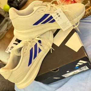Adidas Run Falcon 5 Running Shoe White Sneaker Footwear Trainers Mens Size 10.5 thumbnail 5
