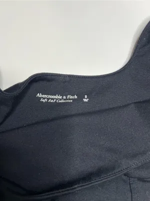 Abercrombie and fitch Classic Black Square Neck Bodysuit small thumbnail 6