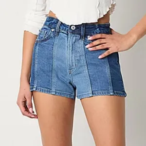 Arizona Women's Denim Shorts High Rise Size 11 thumbnail 4