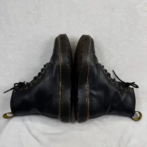 Dr. Martens Zavala Black Leather Combat Boots Womens‎ Size 5 USL AW004 Round Toe thumbnail 9