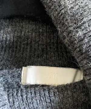 Hennes & Mauritz Gray Turtleneck Sweater Dress thumbnail 6