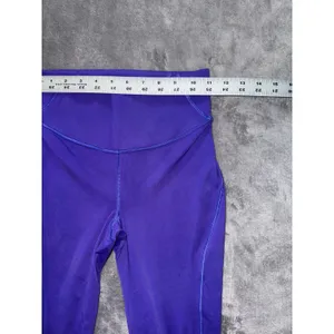 LULULEMON Wunder Under Purple Leggings Yoga‎ Athletic Pants Ankle Size 4 thumbnail 6