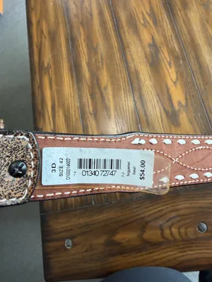 3D belt Brown thumbnail 3