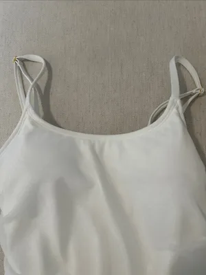 HUTCH Amaris One-Piece Overlay Swimsuit, Ivory, Size Small, NEW NWT thumbnail 6
