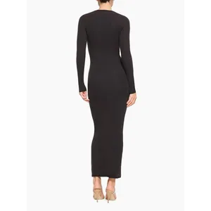 Skims Fits Everybody Crewneck Long-Sleeve Dress Small NWT thumbnail 4