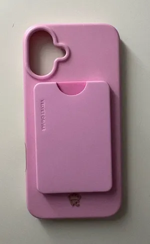 Velvet Caviar Pink Phone Case with Mag Safe Card Slot thumbnail 1