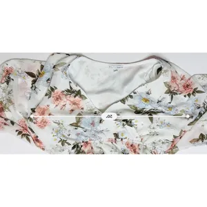 Baltic Born Kia Floral Kimono Maxi Dress LARGE White Pink‎ Bohemian Feminine thumbnail 7