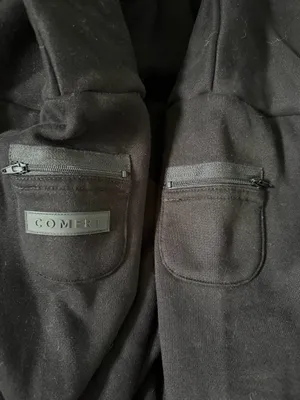  Comfrt Black Travel Essentials Hoodie thumbnail 2