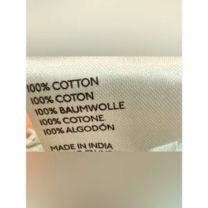 Free People Lily Crochet Cropped Spread Collar Button Down Top Aqua‎ Blue XS thumbnail 7
