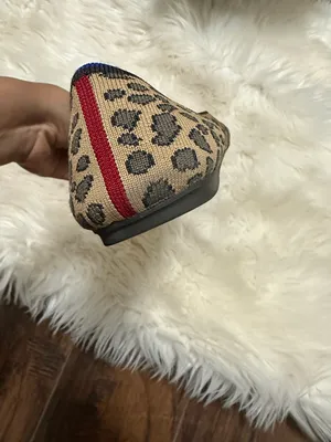 ROTHYS round toe washable cheetah flats  thumbnail 7