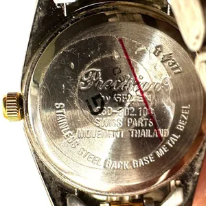 Gruen silver and gold tone watch thumbnail 7