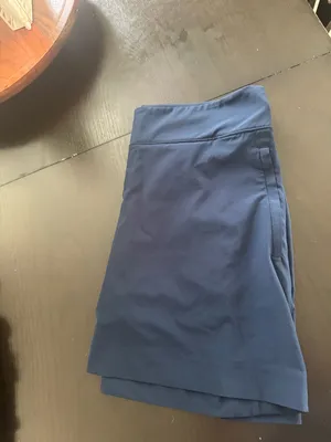 Women's Navy Blue Knit Skirt thumbnail 2