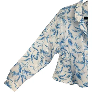 NWT Free People Beauty Sleep Pajama Top Satin Floral Print Button Up‎ Size XL thumbnail 11