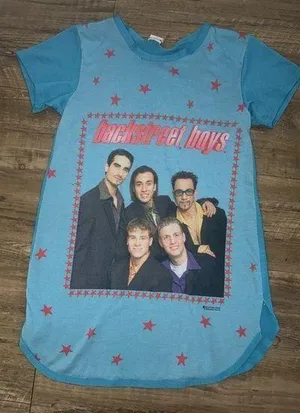 Blue Backstreet Boys T thumbnail 1